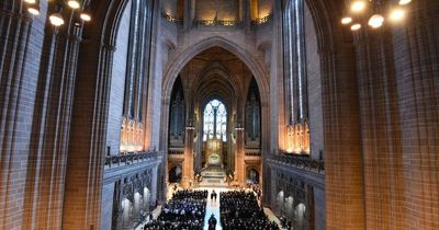 Hundreds gather at Liverpool Cathedral to remember Queen Elizabeth II