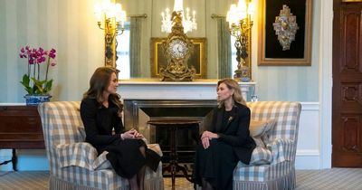 Kate Middleton meets with Ukraine's First Lady ahead of Queen's funeral