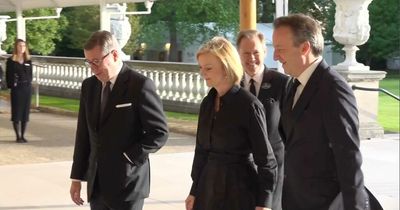 World leaders and royalty welcomed by King Charles at reception before Queen's funeral