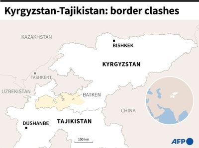 More than 90 dead in Tajik-Kyrgyz border clashes