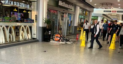 Electric bike explodes in Ilac shopping centre sending pieces of plastic flying