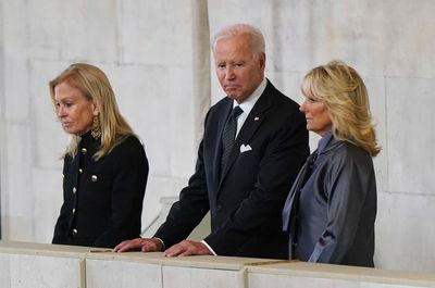 Biden says queen's death left 'giant hole' for royal family