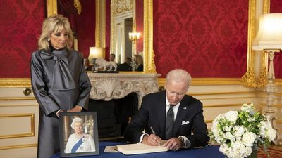 Biden remembers Queen Elizabeth as "decent, honorable and all about service"