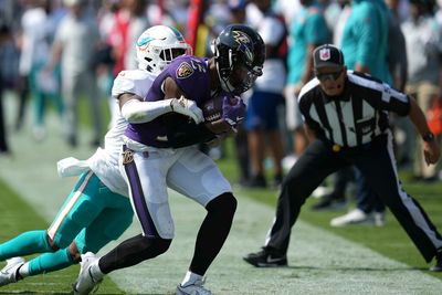 Ravens S Marcus Williams has multiple sensational interceptions in Week 2 vs. Dolphins
