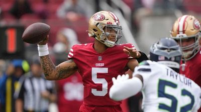 49ers’ Trey Lance Carted Off After Injury vs. Seahawks