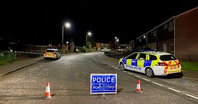 Police seal off Kilmarnock streets as cops descend on estate