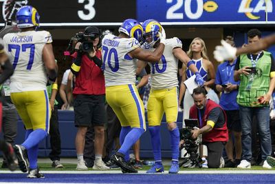 Watch: Cooper Kupp jukes Falcons DB on 2nd TD of the game