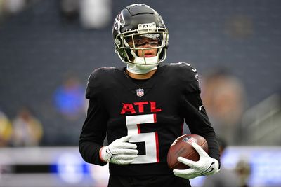 Falcons rookie WR Drake London scores first NFL touchdown