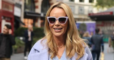 Amanda Holden visits Windsor Castle with mum and daughters to pay respects to The Queen