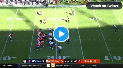 WATCH: Broncos QB Russell Wilson throws 22-yard TD pass to Eric Saubert