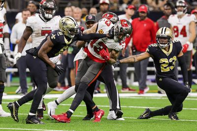 Mike Evans and Marshon Lattimore have had issues before