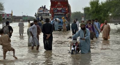 A tide of extremists rises as 33 million Pakistanis inundated by floodwaters plead for help