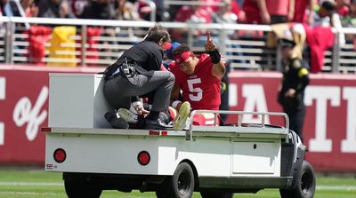 49ers’ Trey Lance Suffers Season-Ending Ankle Injury