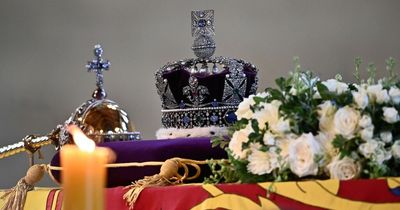 Crown to be removed and white staff broken at Queen’s committal service on funeral day