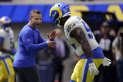 Watch Sean McVay’s first victory speech after Rams’ win over Falcons