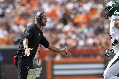 Robert Saleh says Jets need to win more before he cashes in receipts