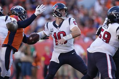 Texans QB Davis Mills struggles to elevate offense in 16-9 loss to Broncos