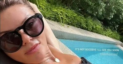 Former Corrie star Faye Brookes stuns in beach bikini snaps months after split