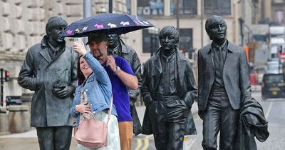 Liverpool weather showery with plenty more rain in days ahead