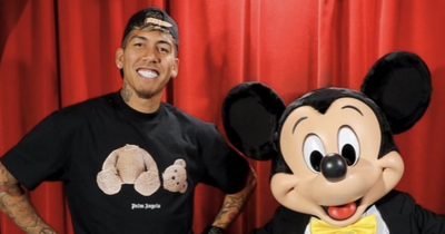 Liverpool star Roberto Firmino enjoys family fun before jetting off on Brazil duty