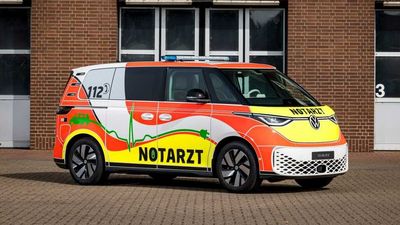 VW ID. Buzz Transformed Into Paramedic EV Bus