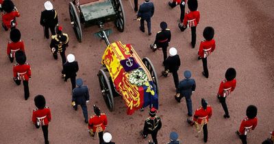 What is the flag lying on the Queen’s coffin? Royal Standard meaning and why Wales is not included