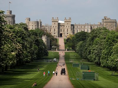 What is the Long Walk at Windsor Castle?