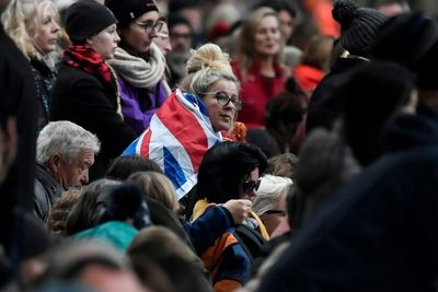 'Part of history': crowds jam London for queen's funeral