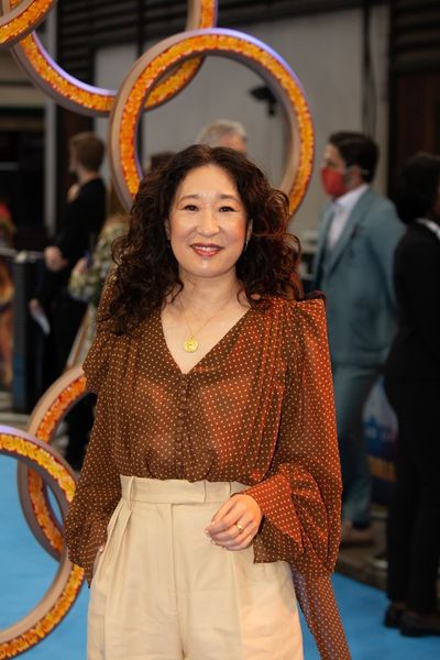 Actress Sandra Oh at Queen’s funeral as part of Canadian delegation