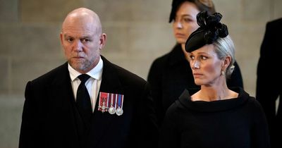 Why is Mike Tindall wearing medals at Queen Elizabeth II’s state funeral?