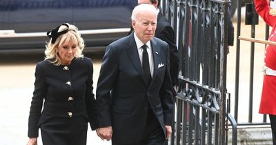 Joe Biden gets aisle seat 14 rows back at Queen's funeral among 2,000 guests