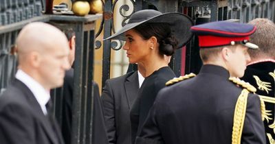 Is Meghan Markle at funeral for the Queen?