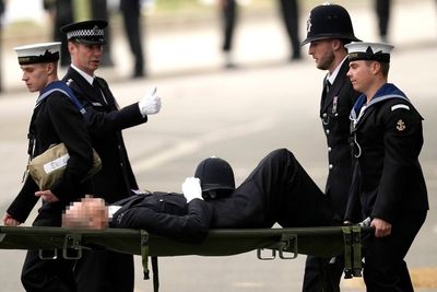 Five police officers taken unwell during operation to protect Queen’s funeral