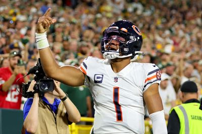 Bear Necessities: Justin Fields explains why he only threw 11 passes vs. Packers