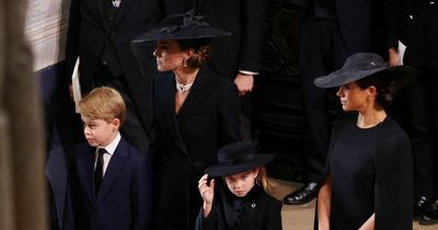 George and Charlotte leave mourners in tears as they do 'Gan Gan' proud at funeral