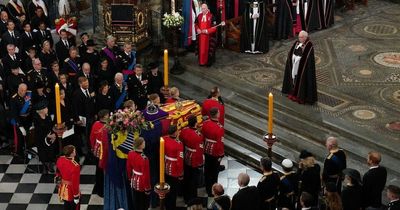 The Queen's funeral viewers distracted by continuous mishap