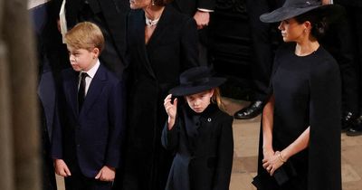 Princess Charlotte wears tiny pin in sweet tribute for the Queen at funeral