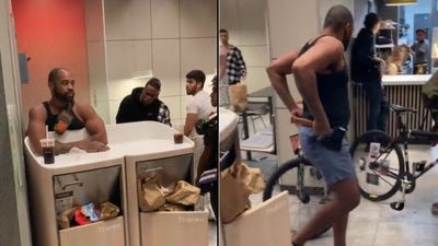 Man attacks New York McDonalds with an axe