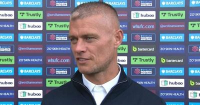 Paul Konchesky sums up his feelings after earning his first West Ham WSL win over Everton