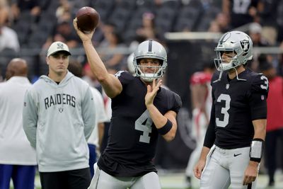 LOOK: Raiders QB Derek Carr’s passing chart in Week 2 loss vs. Cardinals