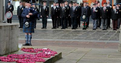 People across Renfrewshire joined the Royal British Legion in paying their respects to Queen Elizabeth II
