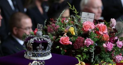 What King Charles' poignant handwritten note placed on top of Queen's coffin said