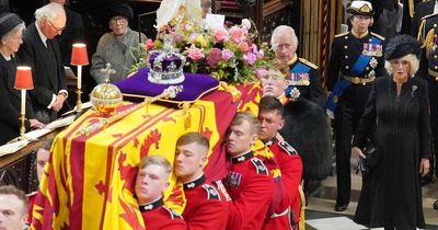 Who carried the Queen's coffin? Bearers were specially chosen for her funeral