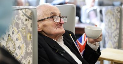 A cup of tea as John bids farewell to the "greatest Queen you could ask for"... The view from a Gorton care home as staff and residents watch Her Majesty's funeral