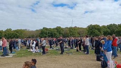 Two-Minute silence observed in Hyde Park