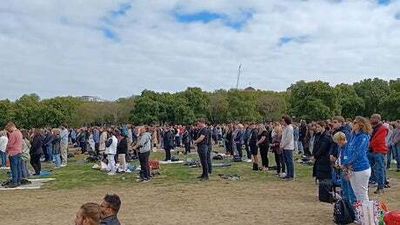 Two-Minute silence observed in Hyde Park