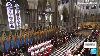 Watch: State funeral service for Elizabeth II at Westminster Abbey