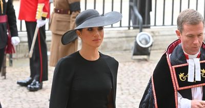 Meghan Markle's Queen's funeral outfit sees Duchess of Sussex pay subtle tribute to Her Majesty