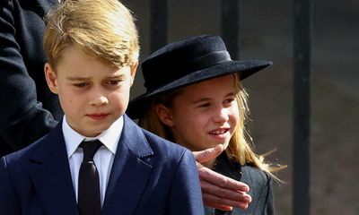 Prince George and Princess Charlotte take prominent role at Queen’s funeral