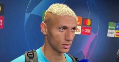 Richarlison responds to "insane" question over Antonio Conte and Thomas Tuchel bust-up